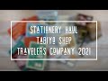 STATIONERY HAUL * TABIYO SHOP TRAVELERS COMPANY 2021