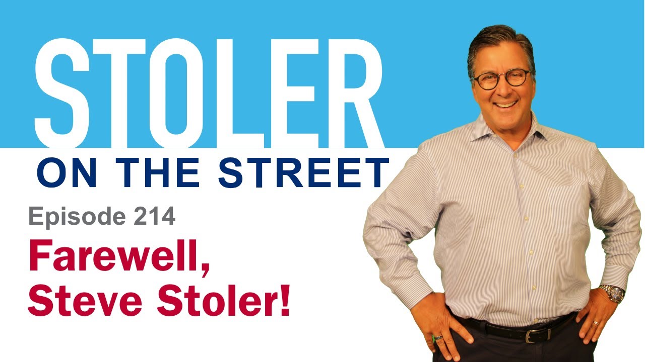 Steven R Stolar Stoler on the Street - Farewell, Steve Stoler! - YouTube