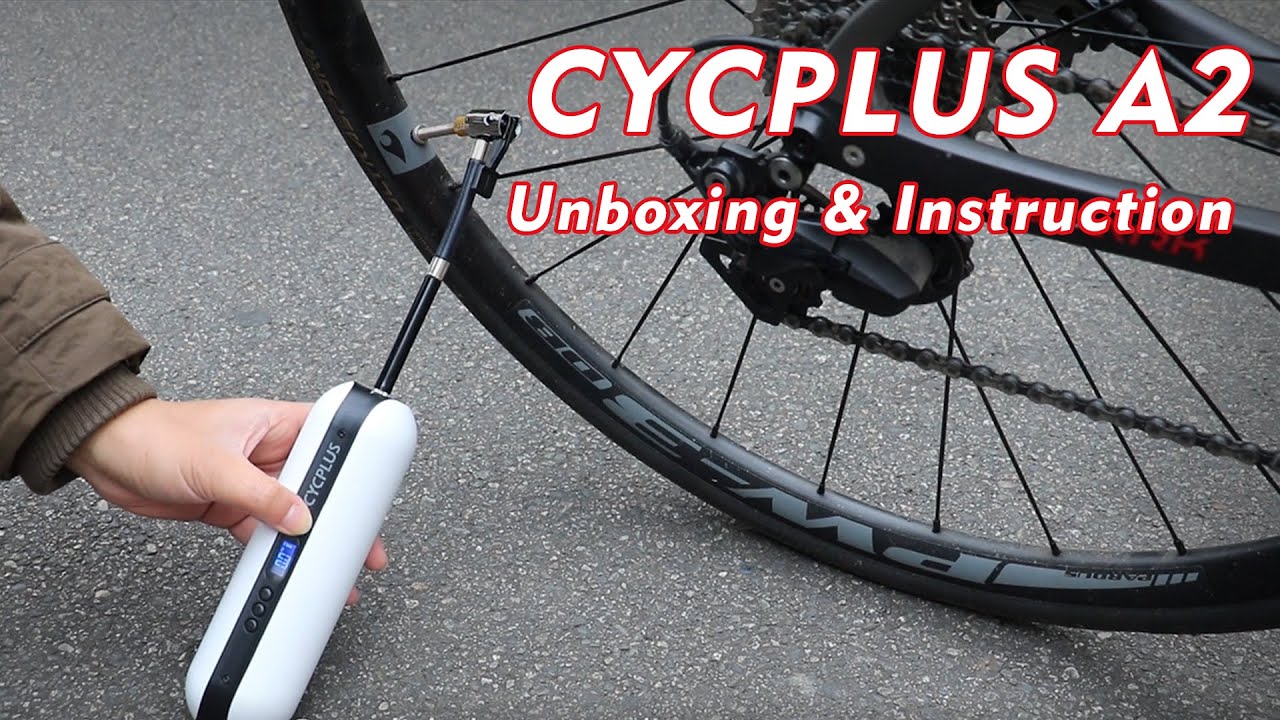 Cycplus A2 Electric Air Inflator: Newest Unboxing and User Instruction