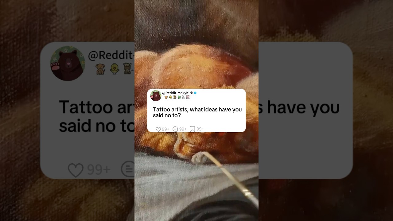 Tattoo artists, what ideas have you said no to?