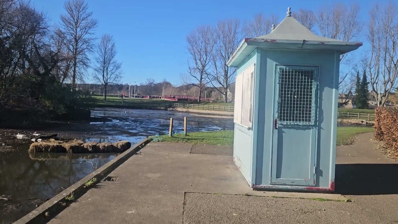 Elgin cooper park drained pond 