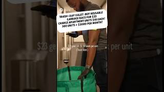 Side Hustle Idea #6 Trash Valet #sidehustle