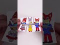 Folding Funny Paper KpopDemonHunters Emoji Face Puzzle🧩 #diy #kpopdemonhunters