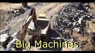 CAT and Big machines at work inTampere Finland