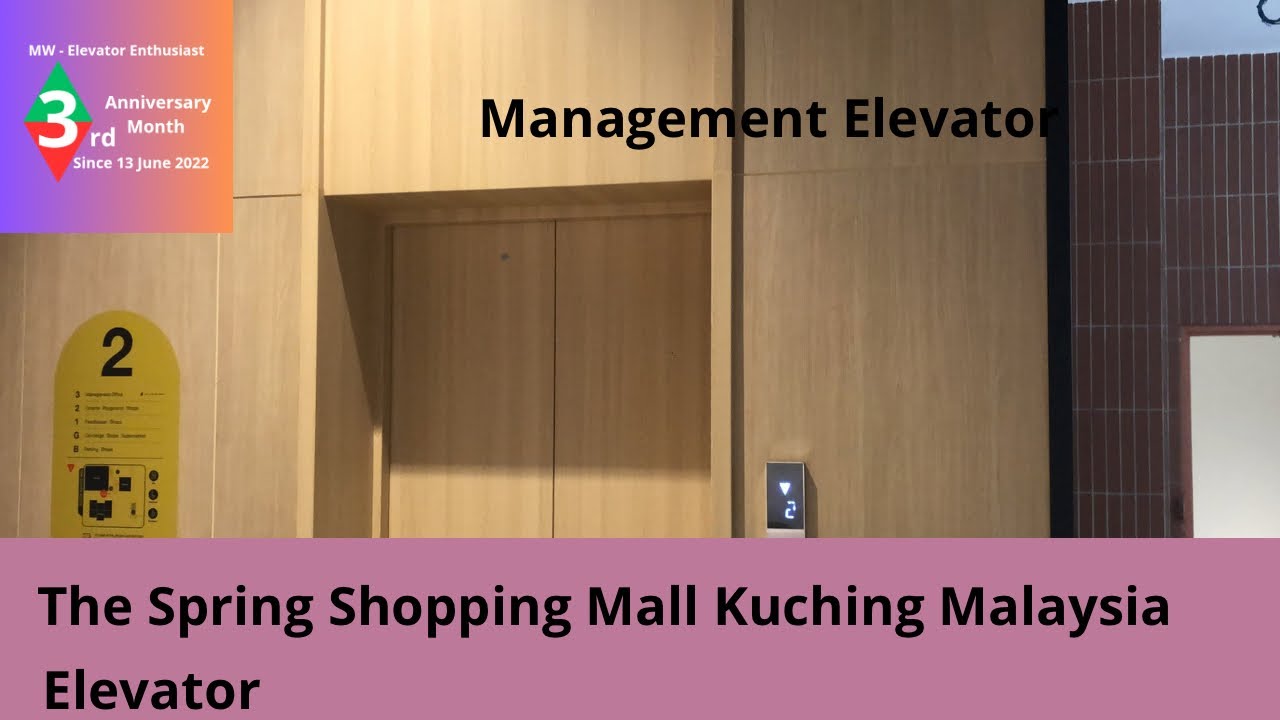 Unknown Generic Traction Elevator - The Spring Shopping Mall Kuching Malaysia