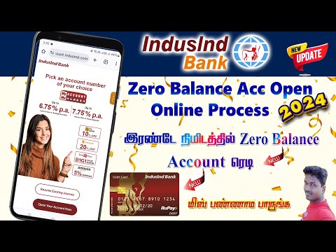 IndusInd Bank Account Opening Online | Zero balance savings account with...