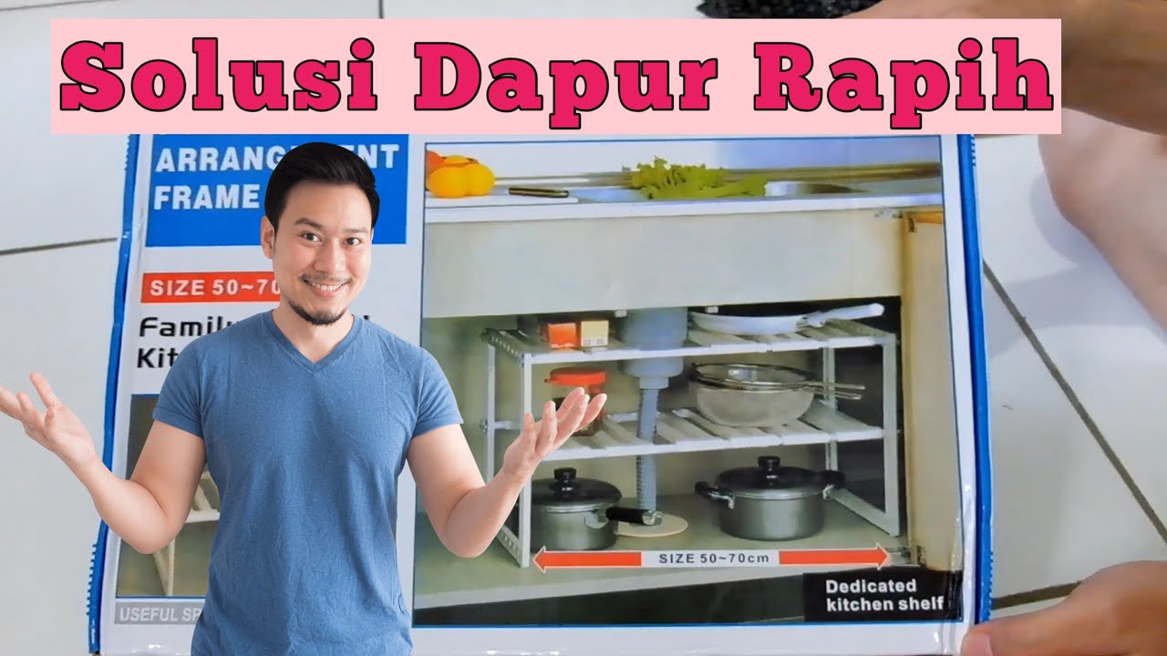  Cara  Pasang  Rak Dapur Wastafel  Unboxing Tutorial YouTube