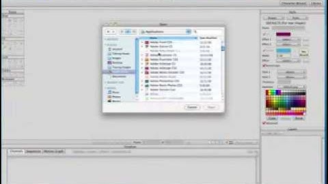 Character Wizard Tutorial Anime Studio Pro 8