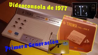 Vídeoconsola Trensi Color TV Sports TVG-406-6 (1977) [Magnavox Odyssey]