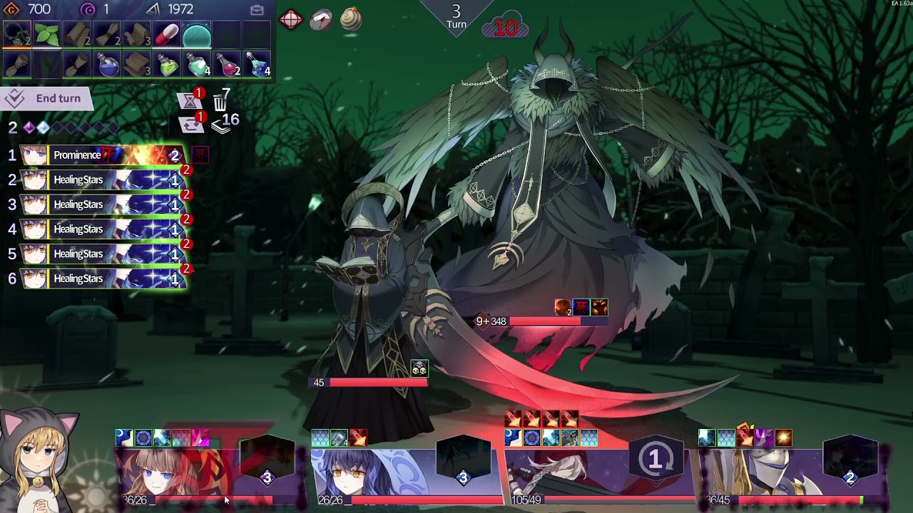 Chrono Ark - Lunar Curtain Bug / Reaper True Damage + Absolute Barrier Interaction