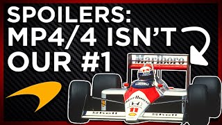 The Top 5 McLaren Formula 1 Cars Of All Time
