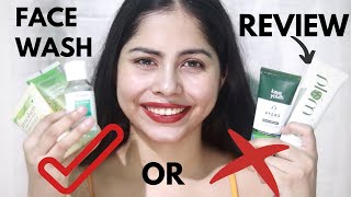 Best & WORST | I Tried 5 Face Washes Available In India: Plum, Re’equil, Aroma magic, Kaya & Moha