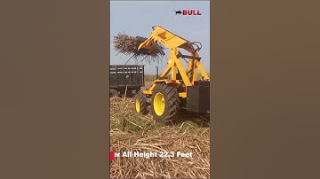 Bull Ultra Sugarcane Loader #tractors  #bullloader #farming #equpment #sugarcane #agriculture