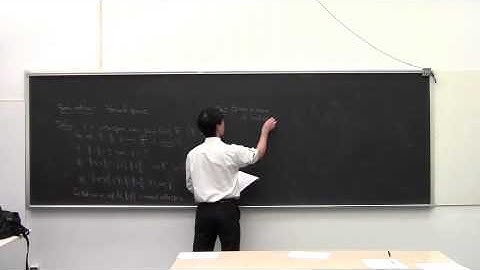 Copy of Functional Analysis Lecture 01 2014 01 21 Banach Spaces; L^p spaces