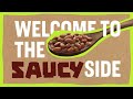 Welcome to the saucy side with saucy spoon baked beans