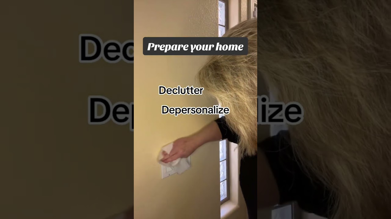 Prepare your home: deep clean, declutter, depersonalize, remove odors 