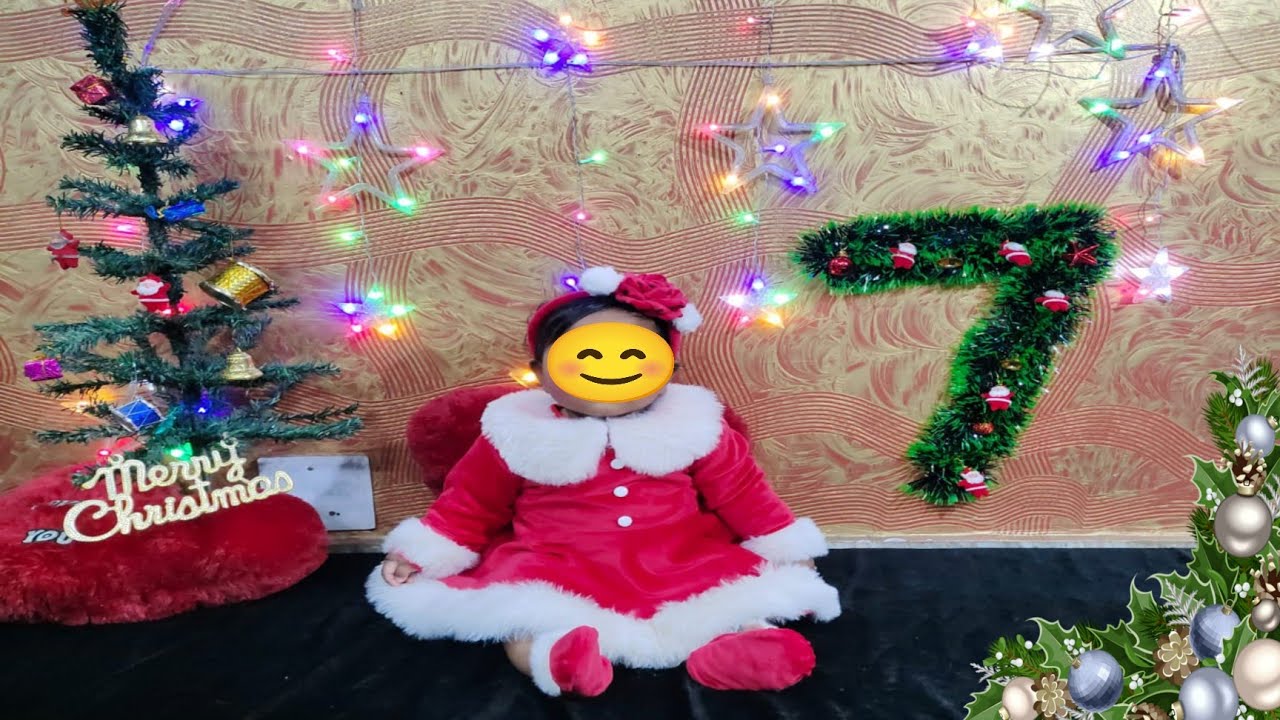 🧑‍🎄Christmas Special baby Ke Liye Santa Dress Kaise Banaye.