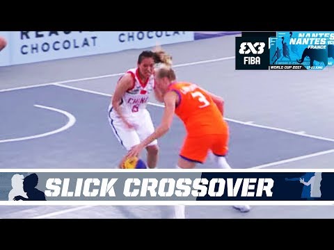 Loyce Bettonvil with the slick crossover - FIBA 3x3 World Cup 2017
