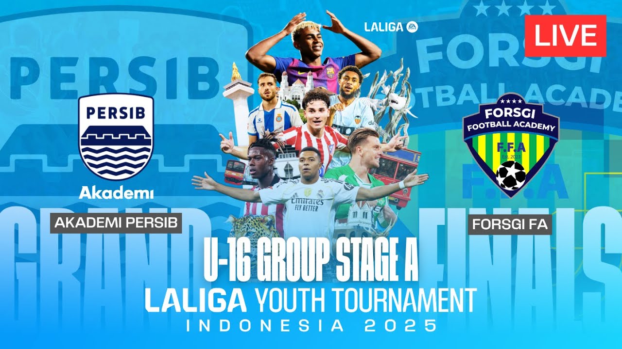 [MATCH 4] PERSIB AKADEMI VS FORSGI FA - U-16 GROUP STAGE A - LALIGA YOUTH TOURNAMENT 2025