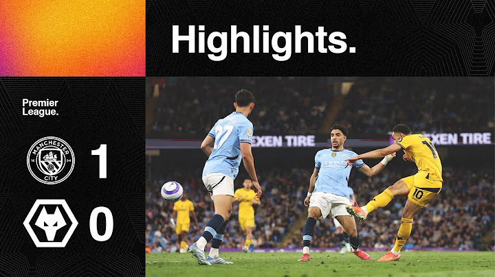 Narrow defeat at City | Manchester City 1-0 Wolves | Highlights