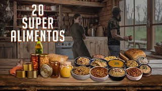 OS 20 ALIMENTOS PARA UM COLAPSO