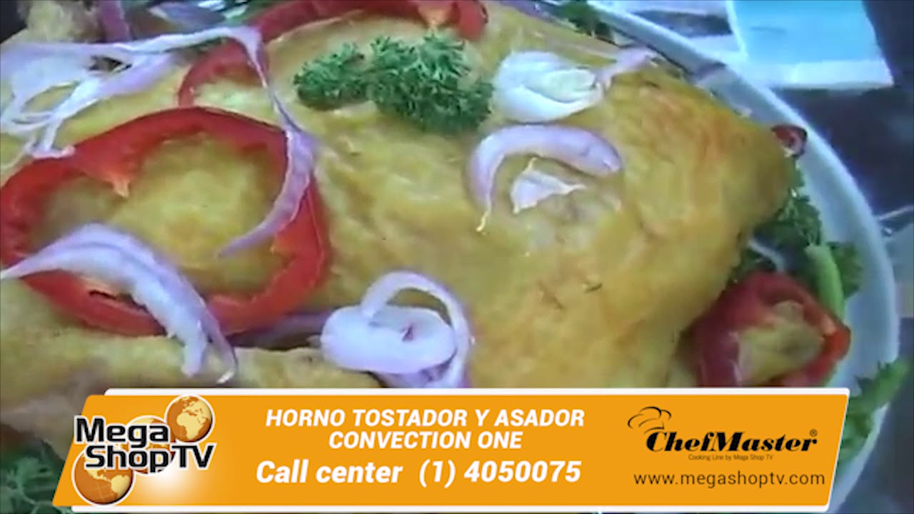 Horno Tostador y Asador Convection Oven Chef Master - YouTube