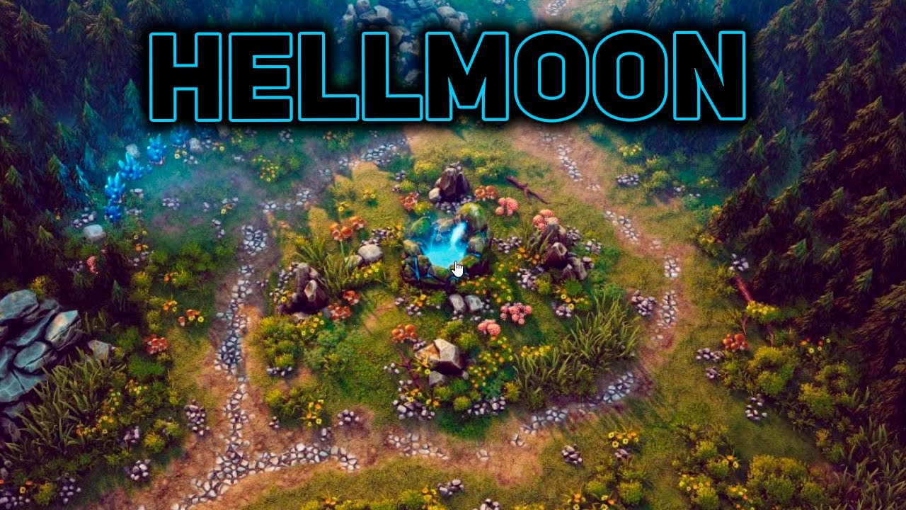 HELLMOON LEGENDS. MOBA NFT PLAY 2 EARN. LO VEO MUY VERDE, PERO PUEDE MEJORAR.