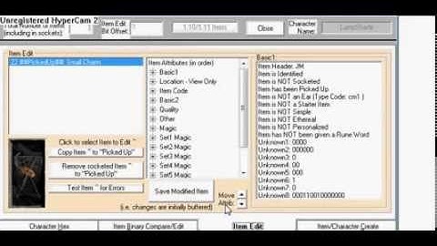 Diablo II Character Hex