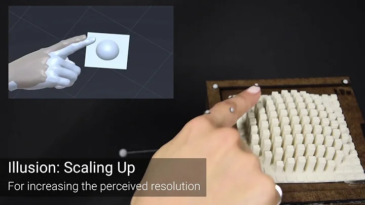 Visuo-Haptic Illusions for Improving the Perceived Performance of Shape Displays