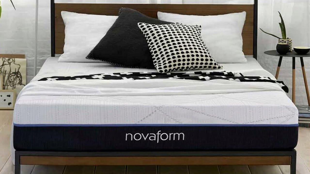 Nue by Novaform Plush Pillowtop 12 inch Gel Memory Foam Mattress, King