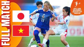 LIVE 🔴 Japan vs Vietnam | Quarter-Finals – AFC U20 Women's Asian Cup™ 2026