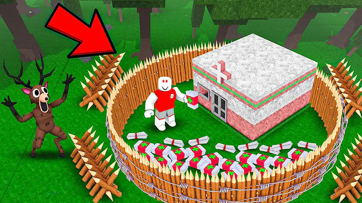 I Built a HOSPITAL BASE In 99 Nights In The Forest!