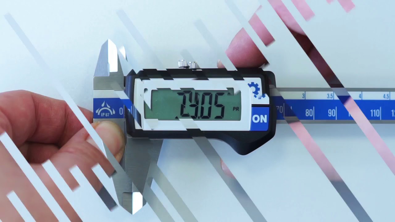 Helios Preisser digitaalinen työntömitta