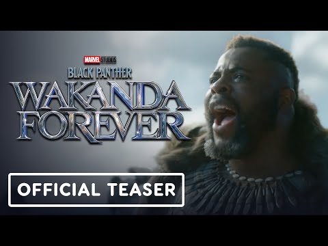 Black Panther: Wakanda Forever - Official Teaser Trailer (2022) Letitia Wright, 