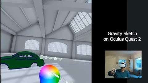 Gravity Sketch & Blender