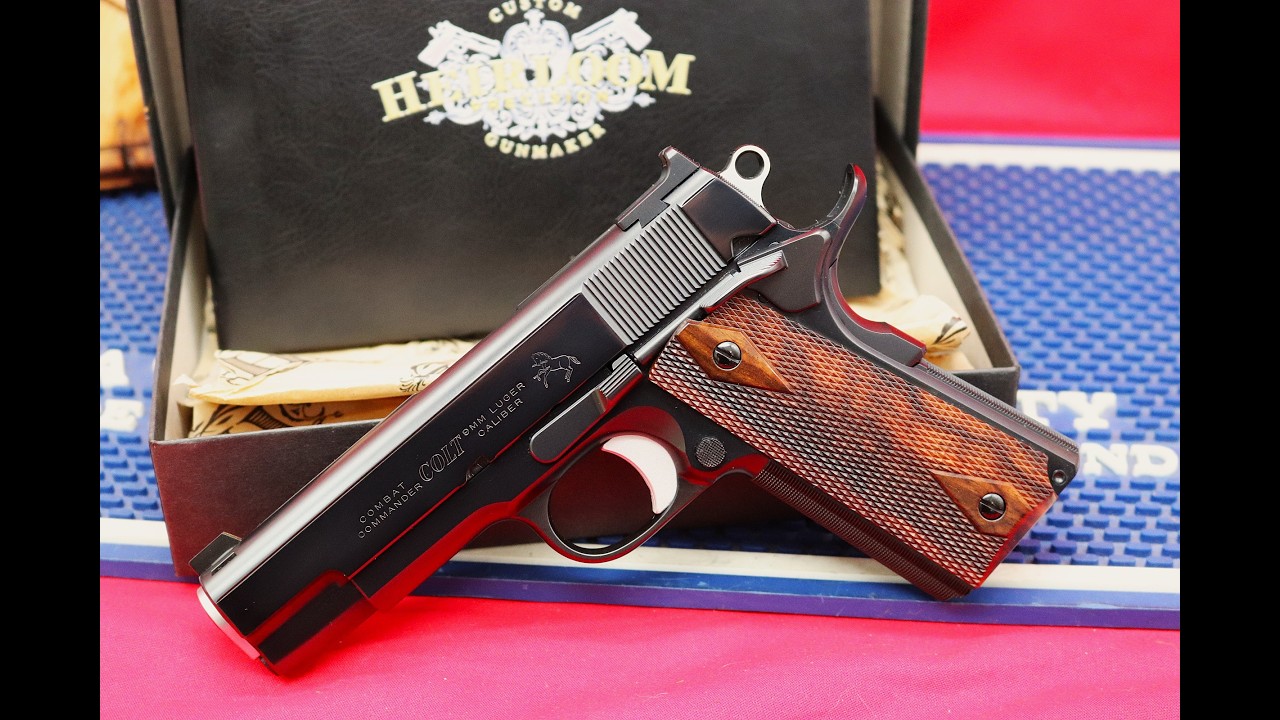 Джейсон Бертон - Heirloom Precision Full House Custom Colt Combat Commander - 9 мм