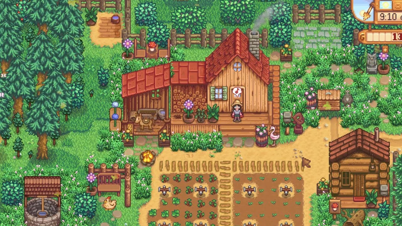 a little quiet morning... calm & relaxing stardew valley music for focus & study ♡