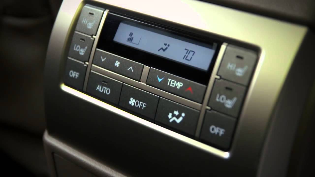Rear AC & Climate Controls with Navigation - YouTube