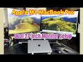 Apple M1 MacBook Pro Dual 27-Inch Monitor Setup