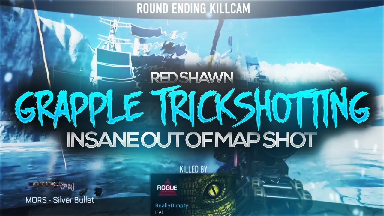 AW Grapple Trickshotting! (INSANE OUT OF MAP SHOT!)