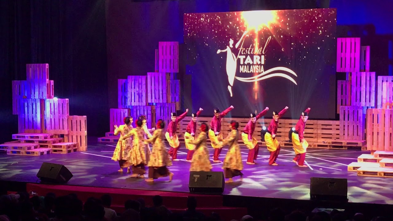 Festival Tari Malaysia 2017 - Nyala Dance Theatre (Naib Juara kategori Rampaian Tradisional)