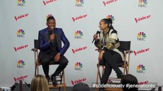 THE VOICE Conference, Chris Blue almost gave up, Entered Last, Alicia keys THE ONE
