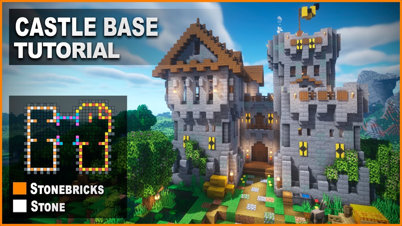 Minecraft Castle House Tutorial 