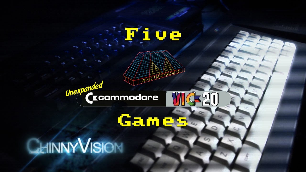 ChinnyVision — Эпизод 168 — Пять игр Mastertronic для нерасширенной версии Commodore VIC 20