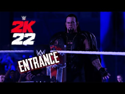 WWE 2K22 Undertaker Ministry of Darkness Full Entrance - Wrestlemania 37 Arena