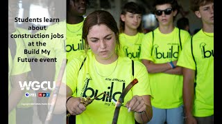 Hundreds of students learn about construction jobs at the Build My Future Event at JetBlue Park