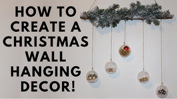 How to create a Christmas decoration DIY | Christmas Decorate With Me 🎄