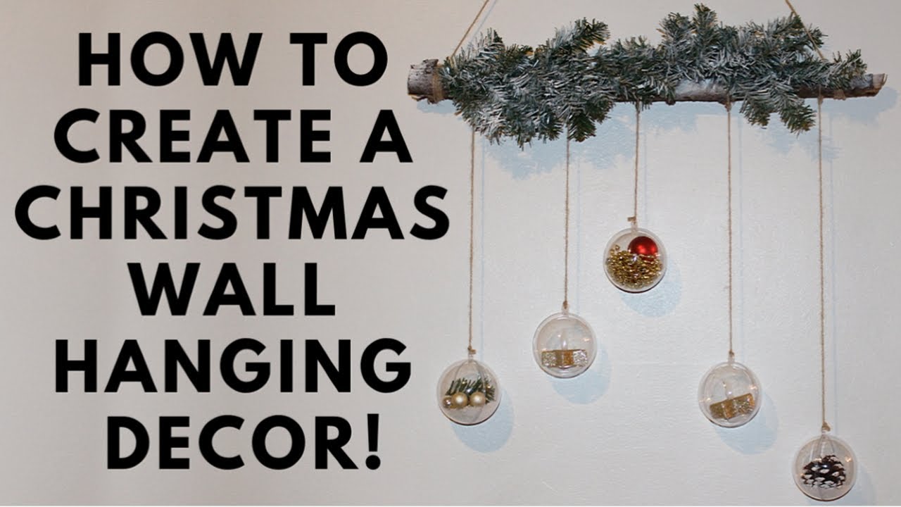 How to create a Christmas decoration DIY | Christmas Decorate With ...