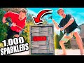 BREAKING Into ABANDONED SAFE With 1,000 SPARKLERS (Project Zero EXPOSED)