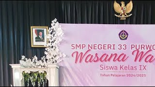 Wasana Warsa SMPN 33 Purworeio 2025